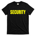 Security Front And Back Print Staff Event Uniform Bouncer T-Shirt Hoodie, Sweatshirt | CoreVibeTees.com