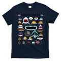 Shark Faces Type Of Shark Shark Faces Of All Kinds T-Shirt Hoodie, Sweatshirt | CoreVibeTees.com
