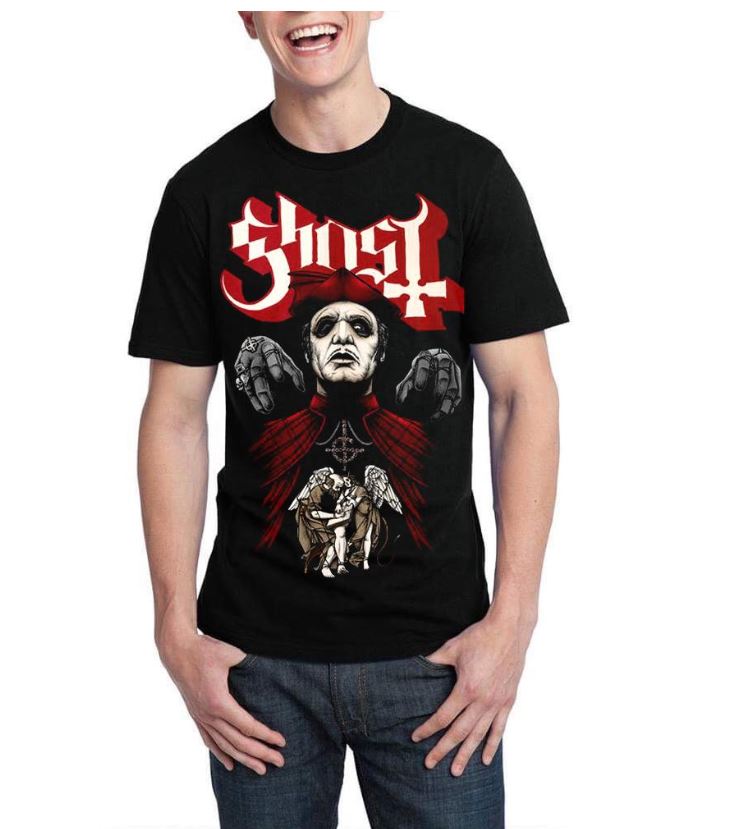 Ghost BC Band Black T-Shirt Hoodie, Sweatshirt | CoreVibeTees.com
