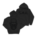 SAUL - Black on Black Hoodie T-Shirts, Sweatshirt | CoreVibeTees.com (Image 1)
