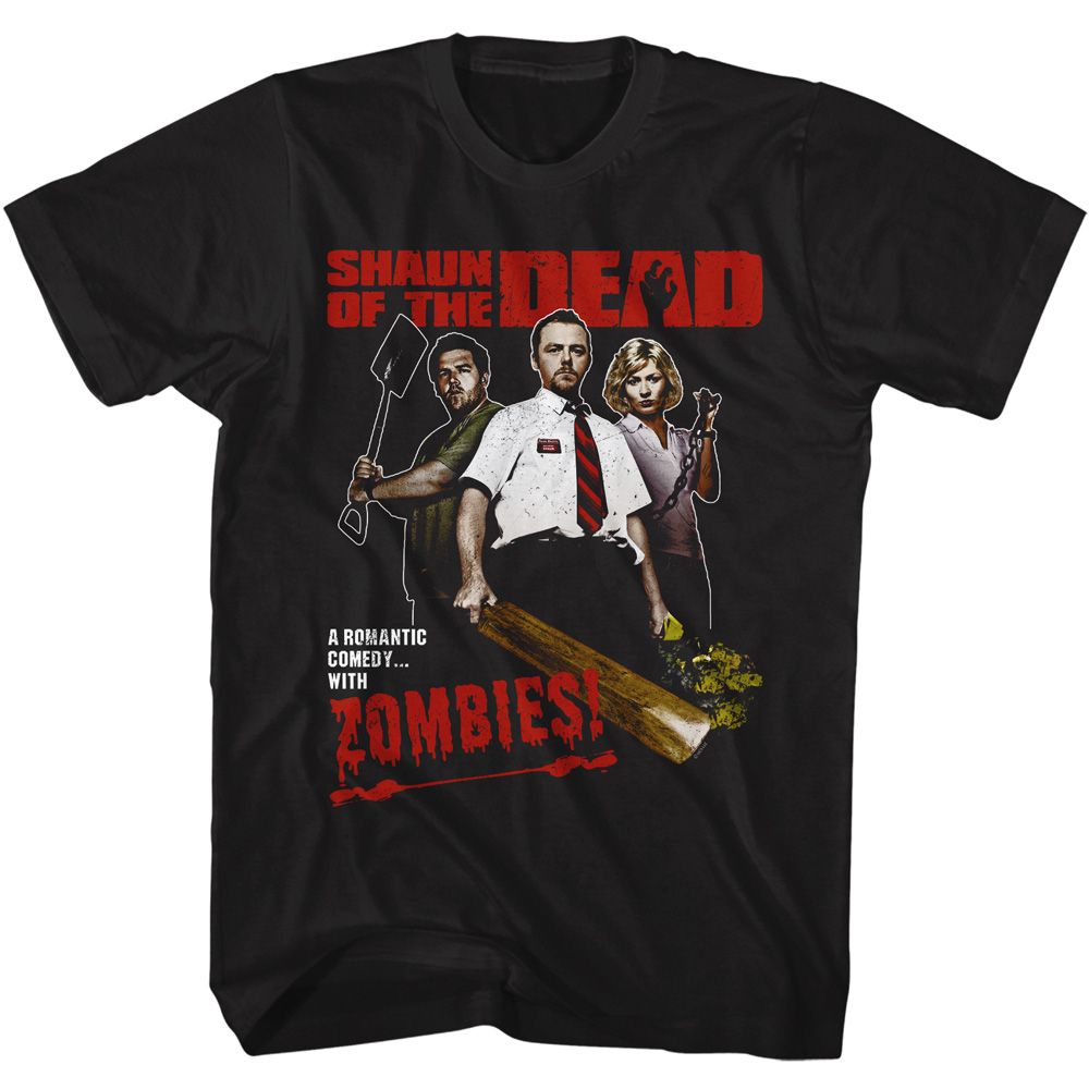 Shaun Of The Dead - Romantic Comedy T-Shirt Hoodie, Sweatshirt | CoreVibeTees.com