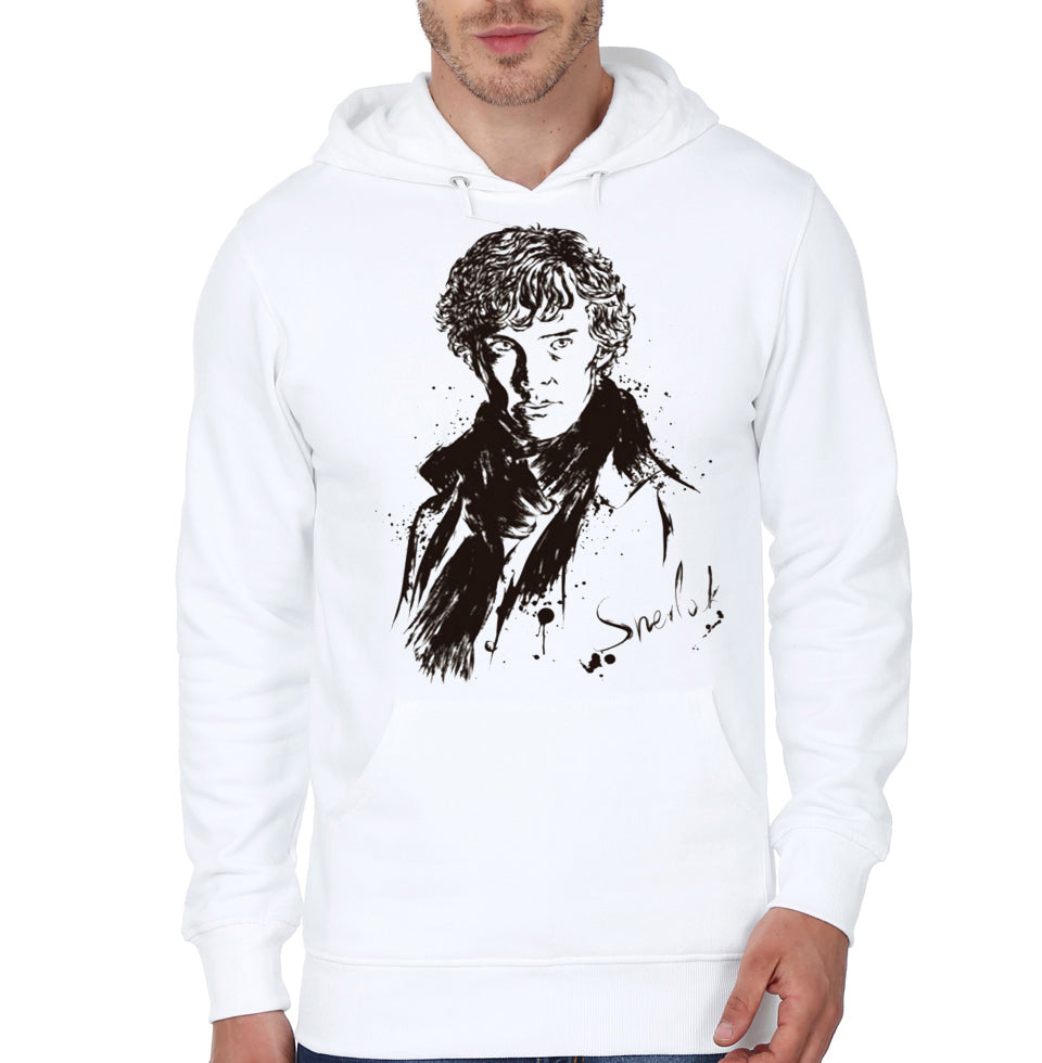 Sherlock White Hoodie T-Shirts, Sweatshirt | CoreVibeTees.com