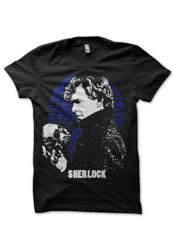 Sherlock Holmes Black Tee Hoodie, Sweatshirt | CoreVibeTees.com
