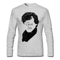 Sherlock Homes Grey Full Sleeve Tee Hoodie, Sweatshirt | CoreVibeTees.com