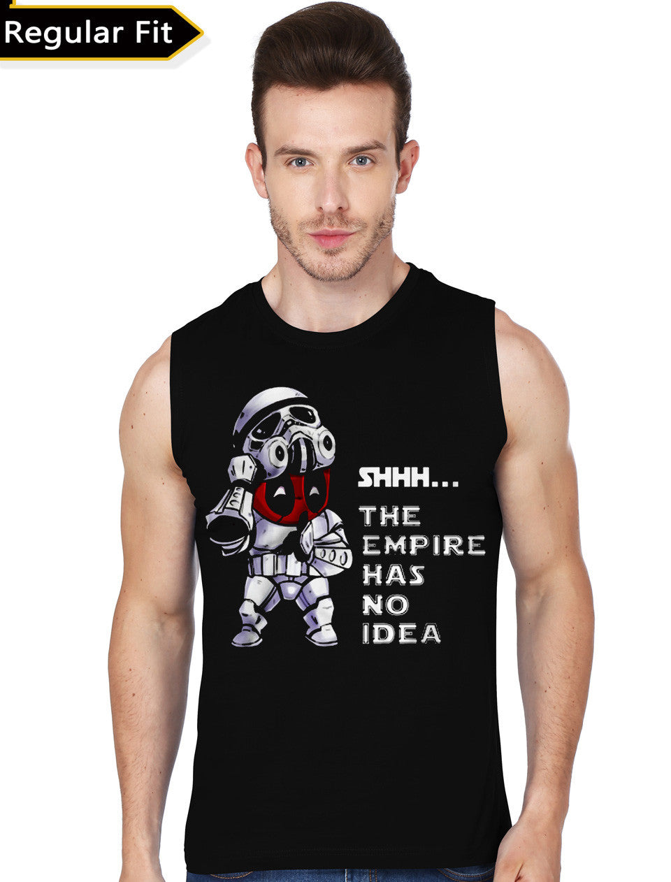The Empire Has No Idea Black Gym Vest T-Shirts, Hoodie, Sweatshirt | CoreVibeTees.com