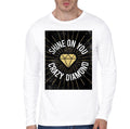 Shine On You Crazy Diamond White Full Sleeve T-Shirt Hoodie, Sweatshirt | CoreVibeTees.com