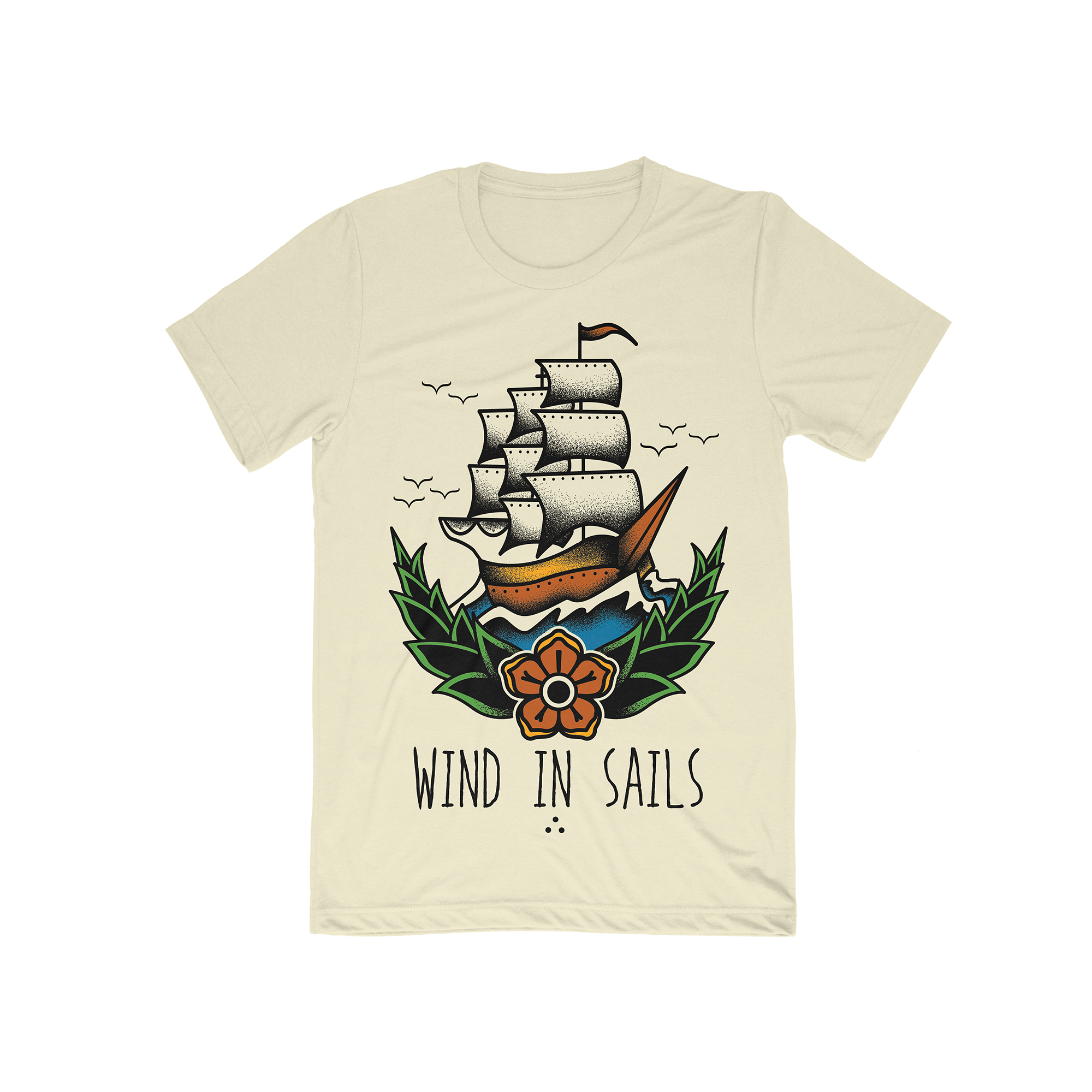 Wind In Sails - Ship Tee Hoodie, Sweatshirt | CoreVibeTees.com