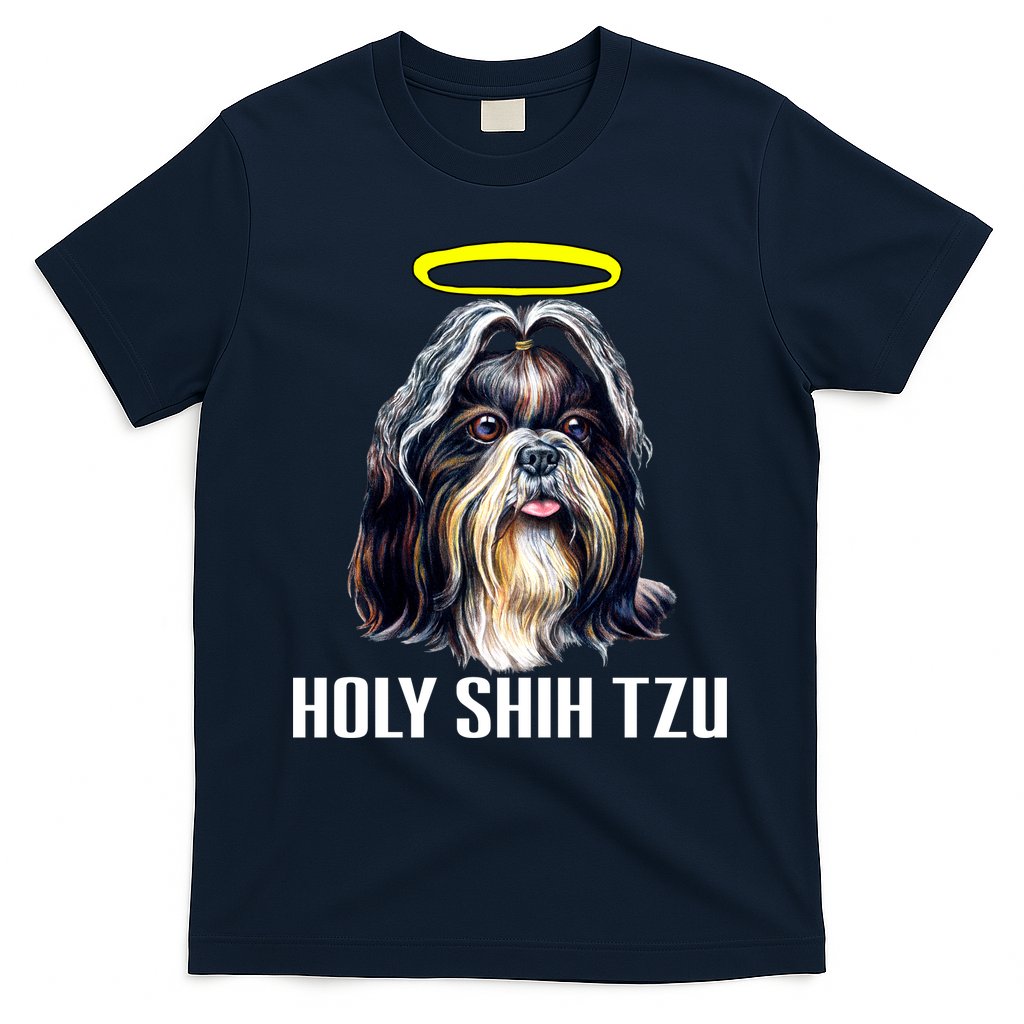 Shitzu Dog Holy Shih Tzu T-Shirt Hoodie, Sweatshirt | CoreVibeTees.com