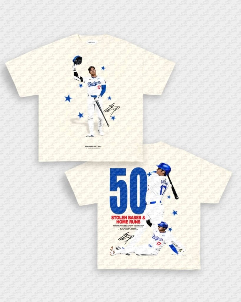 SHOHEI 50-50 V2 TEE - [DS] Hoodie, Sweatshirt | CoreVibeTees.com (Image 4)