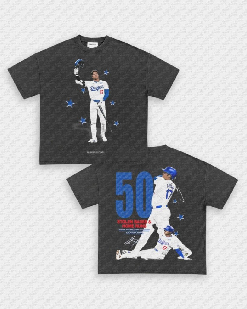 SHOHEI 50-50 V2 TEE - [DS] Hoodie, Sweatshirt | CoreVibeTees.com (Image 2)