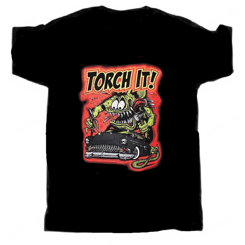 Rat Fink Torch It T-Shirt Hoodie, Sweatshirt | CoreVibeTees.com (Image 1)
