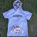 BatWrapz Duck Camo Short Sleeve Training Hoodie Youth - Gray T-Shirts, Sweatshirt | CoreVibeTees.com (Image 1)