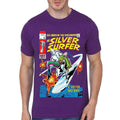 Silver Surfer Half Sleeve Purple T-Shirt Hoodie, Sweatshirt | CoreVibeTees.com