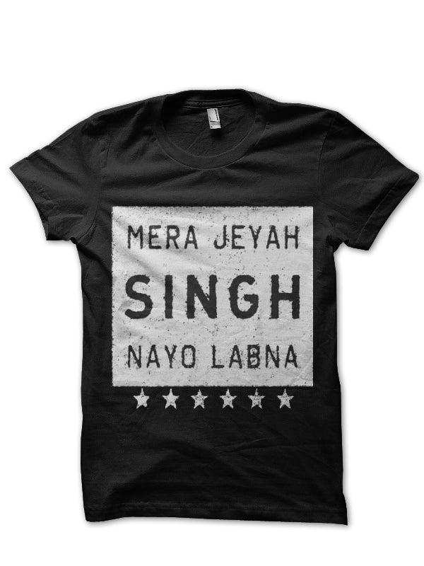Singh Black T-Shirt Hoodie, Sweatshirt | CoreVibeTees.com