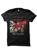 Straight Outta Nightmares Black Half Sleeve T-Shirt Hoodie, Sweatshirt | CoreVibeTees.com