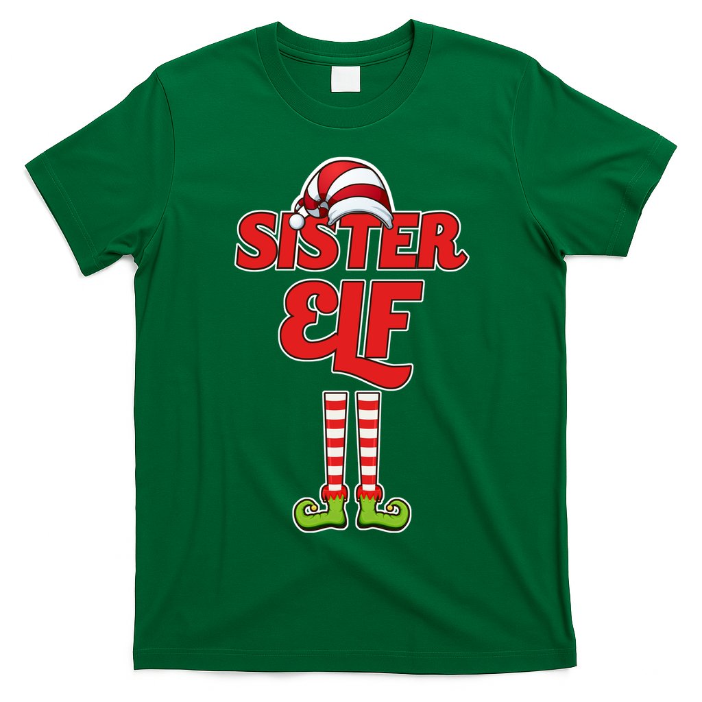 Sister Elf Christmas T-Shirt Hoodie, Sweatshirt | CoreVibeTees.com