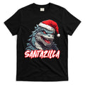 Santazilla Japanese Monster Kaiju Christmas T-Shirt Hoodie, Sweatshirt | CoreVibeTees.com