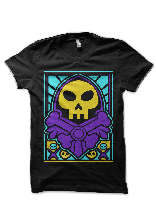 Skeletor Black Half Sleeve T-Shirt Style002 Hoodie, Sweatshirt | CoreVibeTees.com