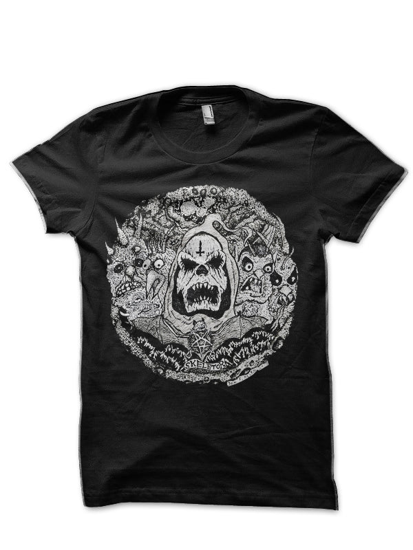 Skeletor Black Half Sleeve T-Shirt Hoodie, Sweatshirt | CoreVibeTees.com