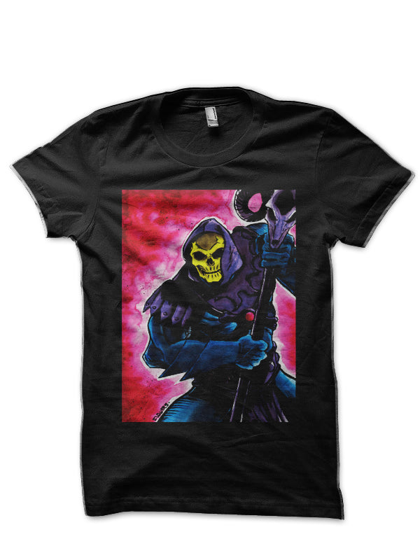 Skeletor Black Half Sleeve T-Shirt Style010 Hoodie, Sweatshirt | CoreVibeTees.com