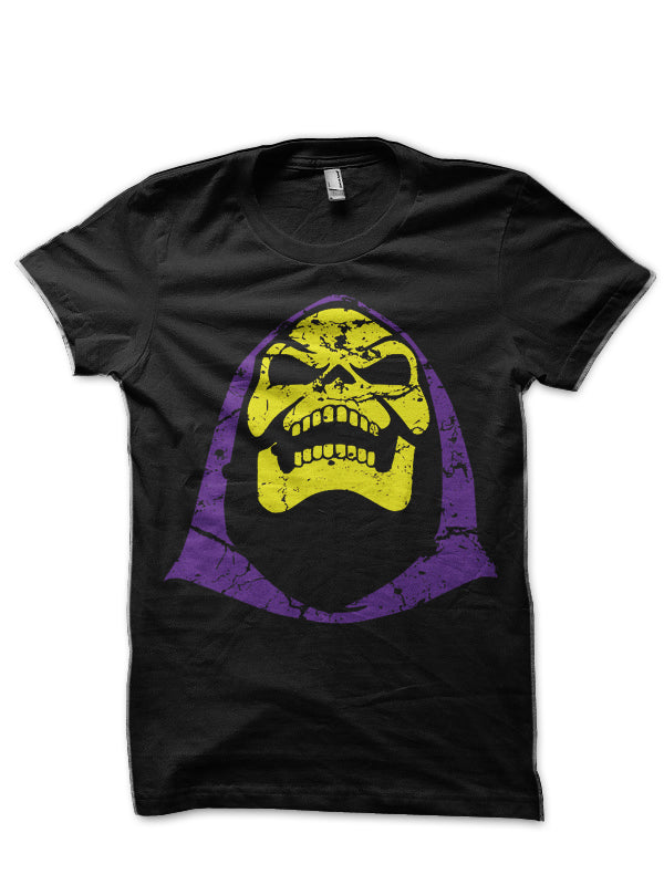 Skeletor Black Half Sleeve T-Shirt Style008 Hoodie, Sweatshirt | CoreVibeTees.com