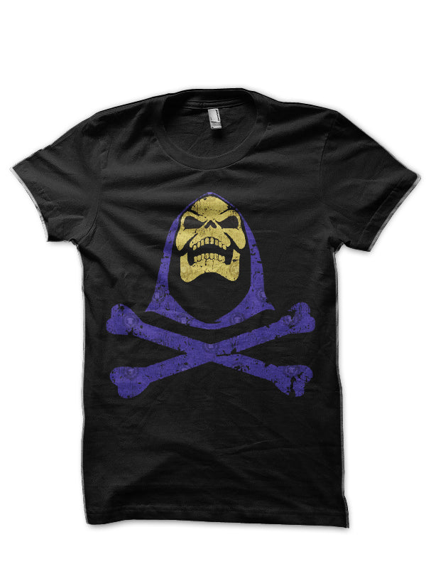 Skeletor Black Half Sleeve T-Shirt Style007 Hoodie, Sweatshirt | CoreVibeTees.com