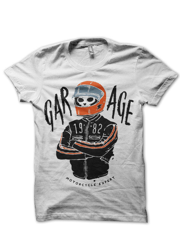 Skull Rider White T-Shirt Style001 Hoodie, Sweatshirt | CoreVibeTees.com