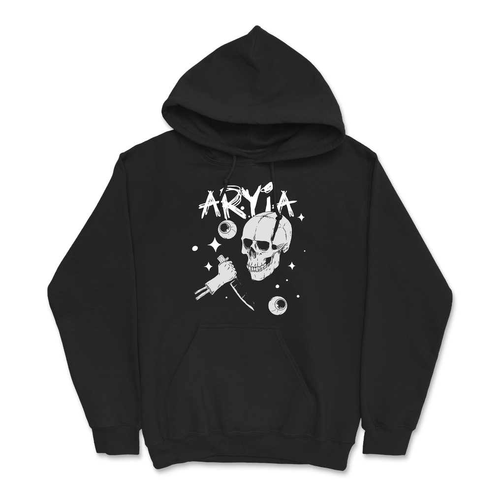 Aryia - Skull Knife Hoodie T-Shirts, Sweatshirt | CoreVibeTees.com