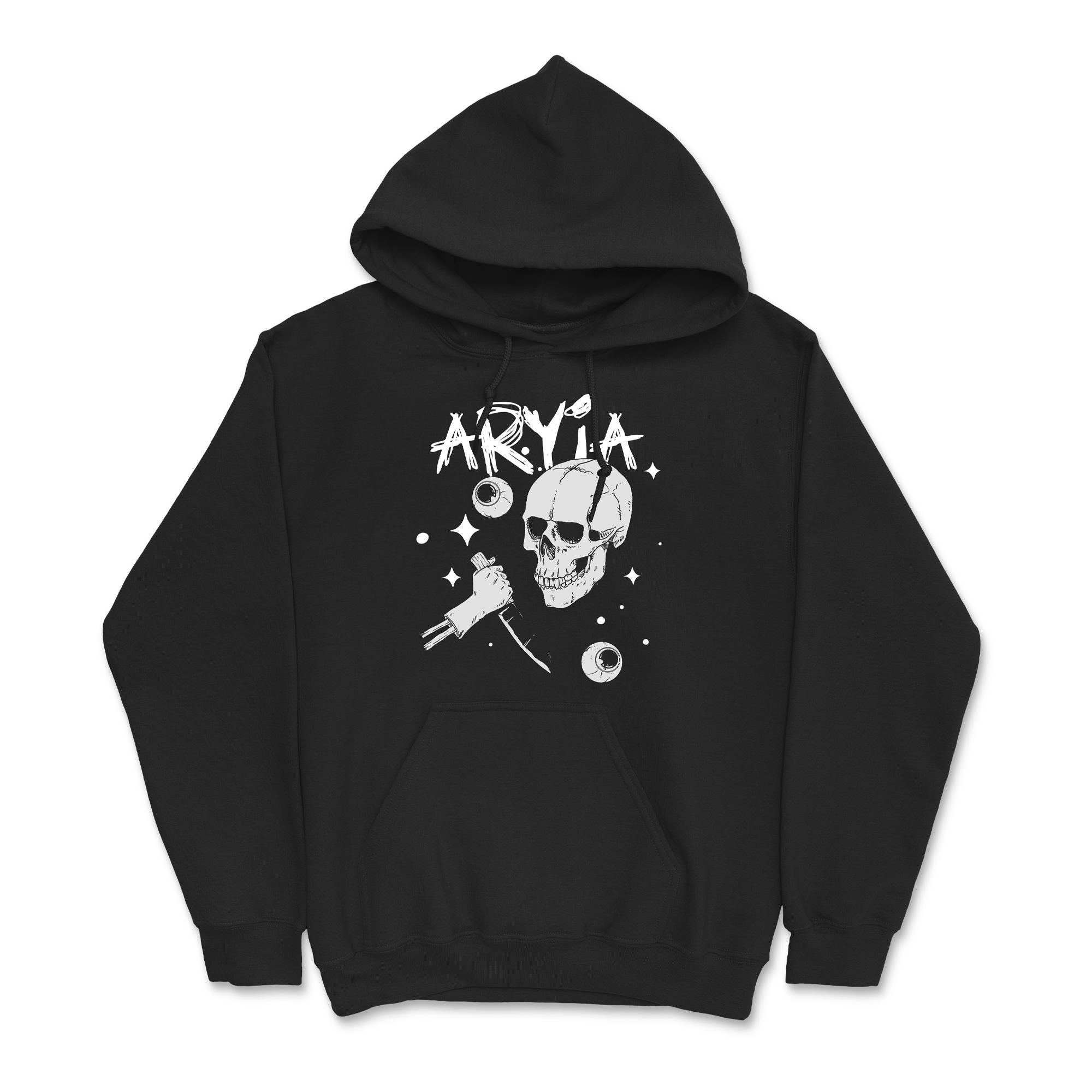 Aryia - Skull Knife Hoodie T-Shirts, Sweatshirt | CoreVibeTees.com