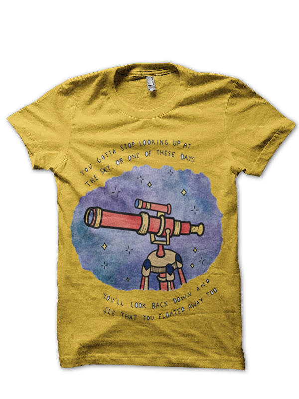Skygazing Yellow T-Shirt Hoodie, Sweatshirt | CoreVibeTees.com