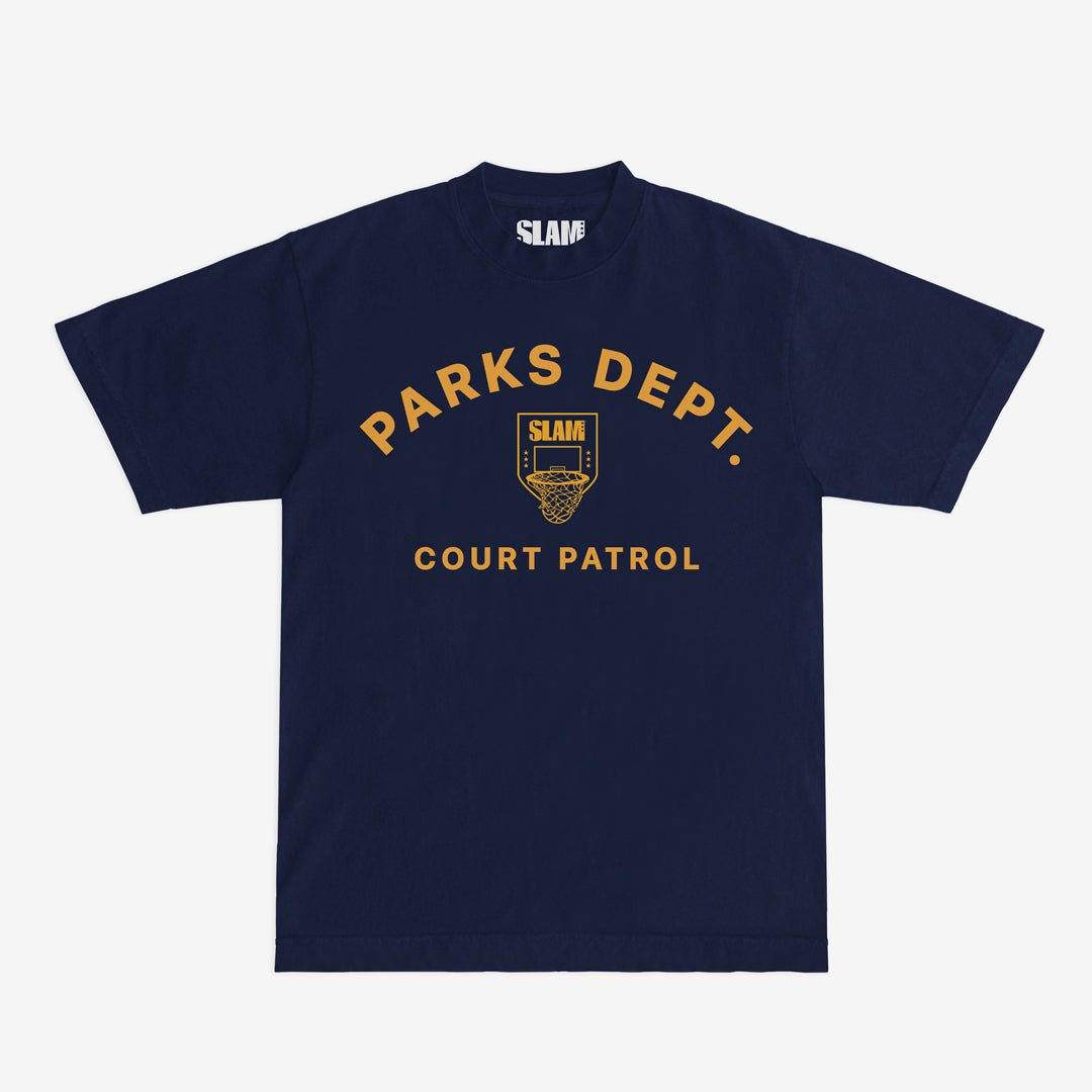 SLAM Court Patrol 'Parks Dept' Heavy Tee Hoodie, Sweatshirt | CoreVibeTees.com (Image 2)