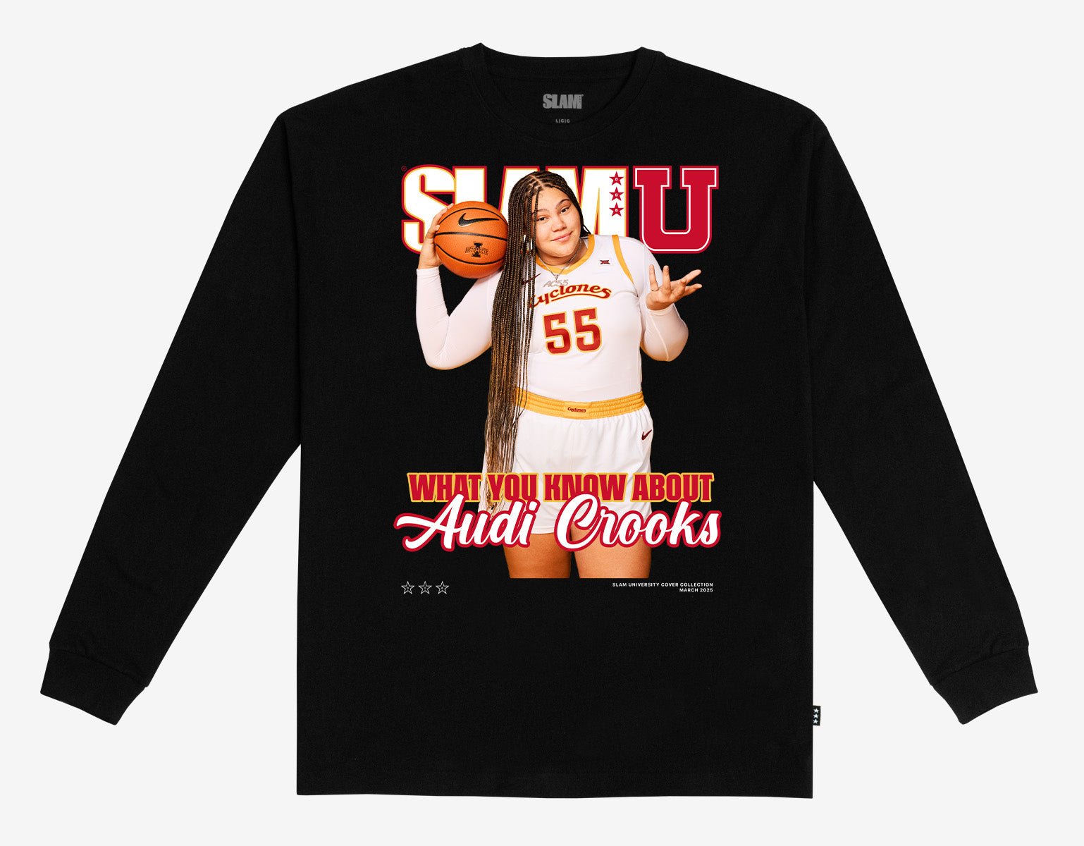 SLAM Cover L/S Tee - Audi Crooks (SLAMU 6) Hoodie, Sweatshirt | CoreVibeTees.com (Image 1)