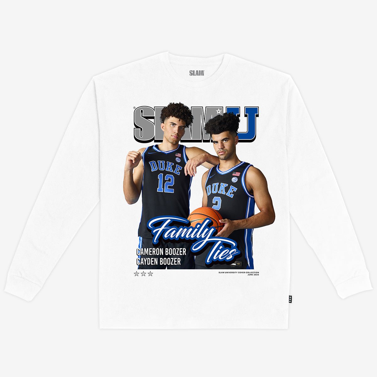 SLAM Cover L/S Tee - Cameron & Cayden Boozer (SLAMU 10) Hoodie, Sweatshirt | CoreVibeTees.com (Image 2)