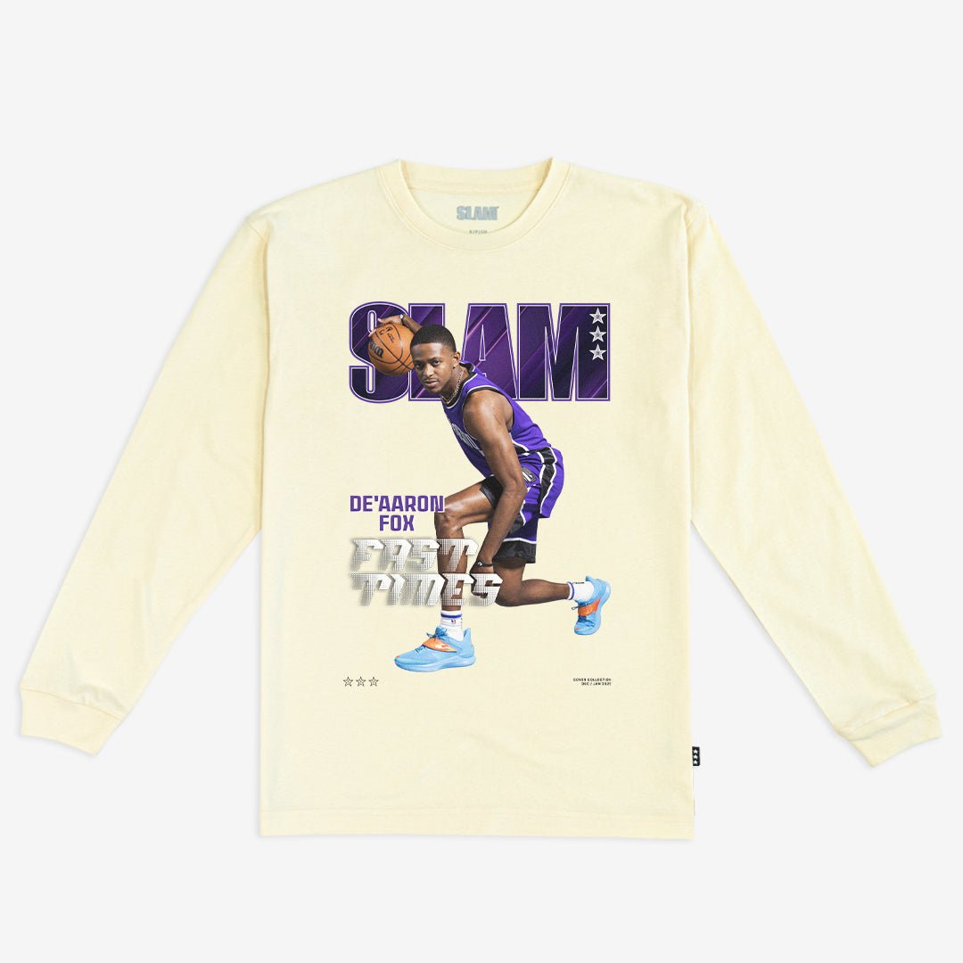 SLAM Cover L/S Tee - De'Aaron Fox (SLAM 253) Hoodie, Sweatshirt | CoreVibeTees.com (Image 2)
