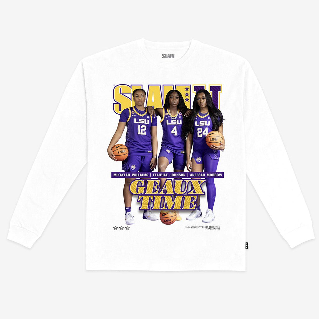 SLAM Cover L/S Tee - LSU (SLAMU 5) Hoodie, Sweatshirt | CoreVibeTees.com (Image 2)