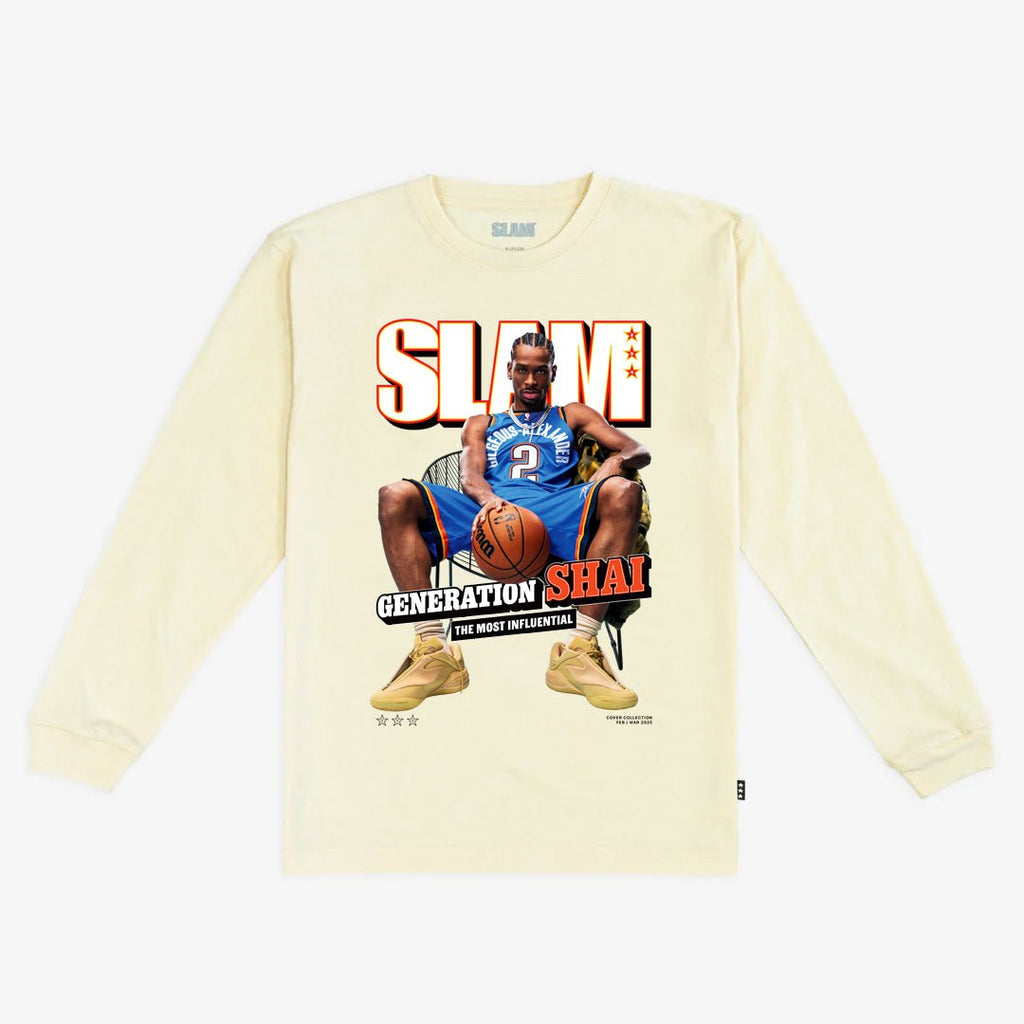 SLAM Cover L/S Tee - Shai Gilgeous-Alexander (SLAM 254) Hoodie, Sweatshirt | CoreVibeTees.com (Image 1)