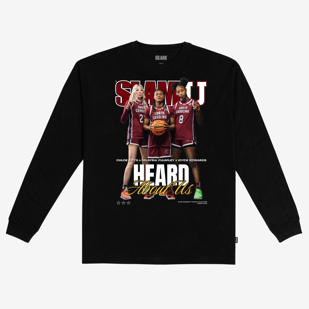 SLAM Cover L/S Tee - South Carolina (SLAMU 8) Hoodie, Sweatshirt | CoreVibeTees.com (Image 1)