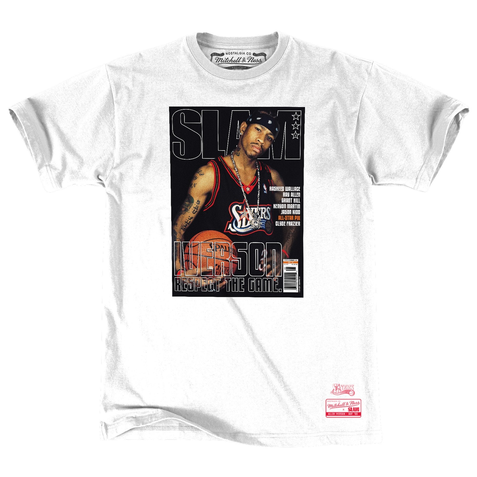 SLAM Cover Tee - Allen Iverson (SLAM 42) Hoodie, Sweatshirt | CoreVibeTees.com (Image 1)