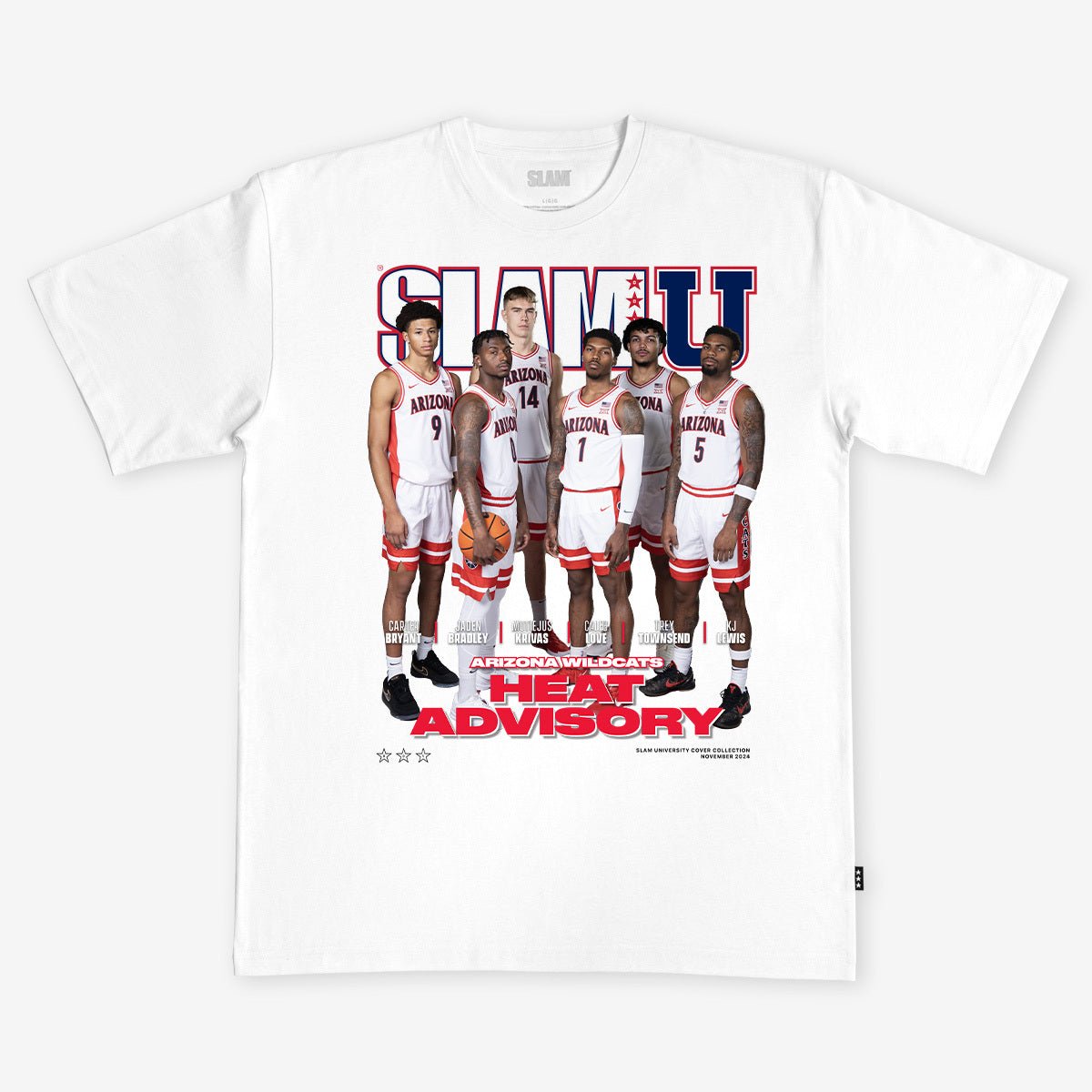 SLAM Cover Tee - Arizona Wildcats (SLAMU 1) Hoodie, Sweatshirt | CoreVibeTees.com (Image 1)