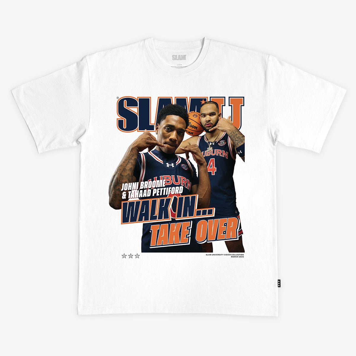 SLAM Cover Tee - Auburn (SLAMU 7) Hoodie, Sweatshirt | CoreVibeTees.com (Image 1)