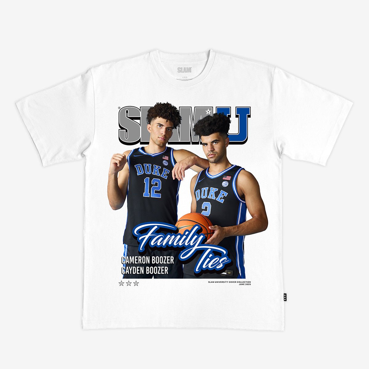 SLAM Cover Tee - Cameron & Cayden Boozer (SLAMU 10) Hoodie, Sweatshirt | CoreVibeTees.com (Image 1)