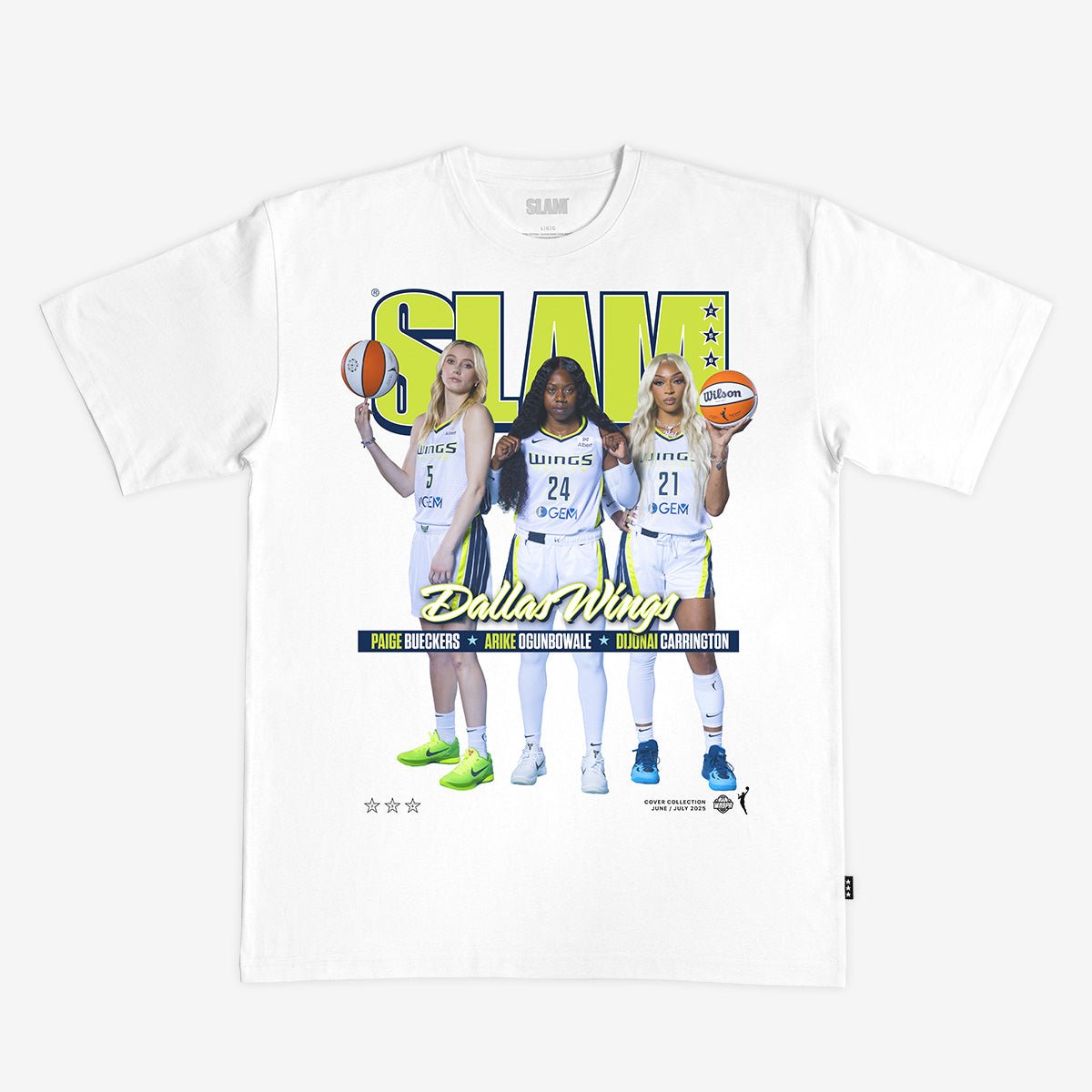 SLAM Cover Tee - Dallas Wings (SLAM 256) Hoodie, Sweatshirt | CoreVibeTees.com (Image 4)