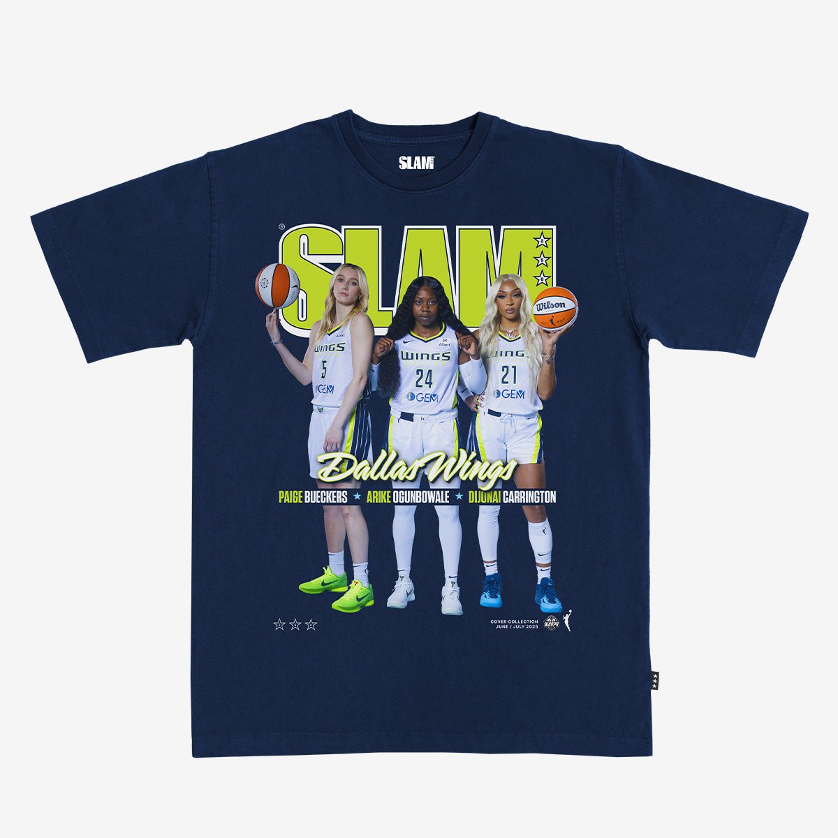 SLAM Cover Tee - Dallas Wings (SLAM 256) Hoodie, Sweatshirt | CoreVibeTees.com (Image 2)