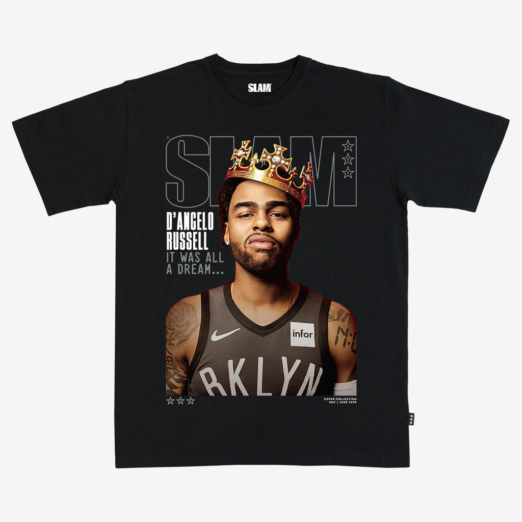 SLAM Cover Tee - D'Angelo Russell (SLAM 221) Hoodie, Sweatshirt | CoreVibeTees.com (Image 1)