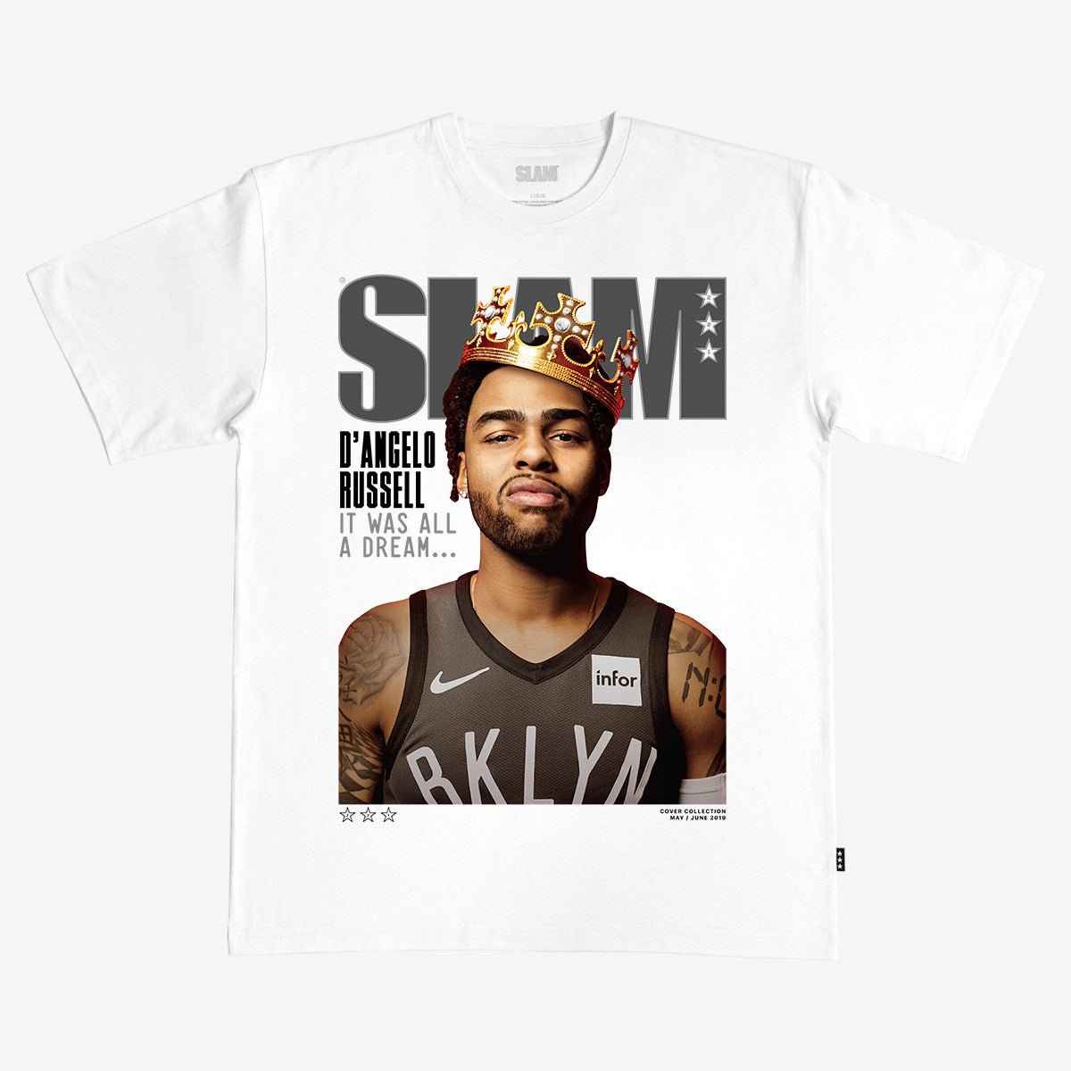SLAM Cover Tee - D'Angelo Russell (SLAM 221) Hoodie, Sweatshirt | CoreVibeTees.com (Image 3)
