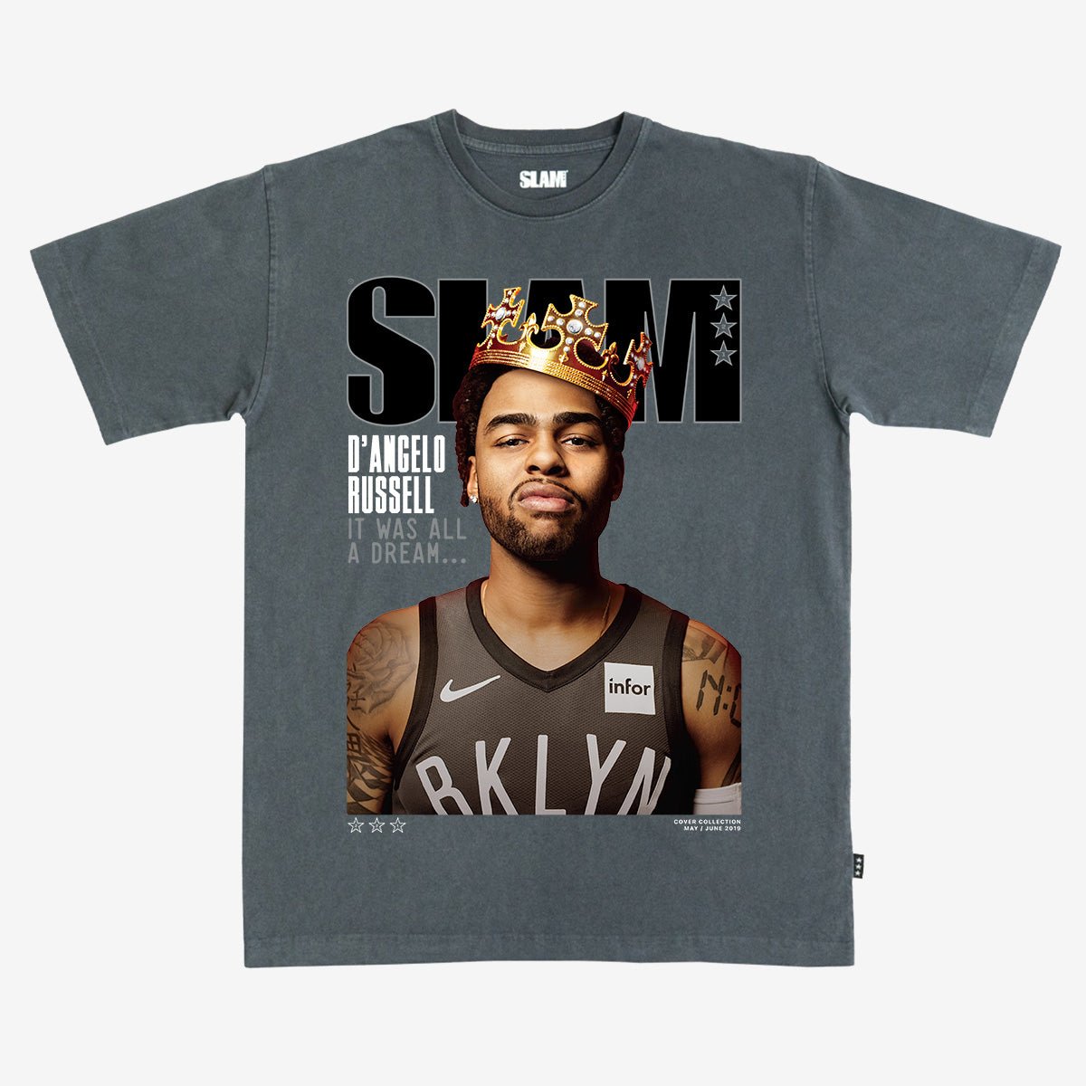 SLAM Cover Tee - D'Angelo Russell (SLAM 221) Hoodie, Sweatshirt | CoreVibeTees.com (Image 2)