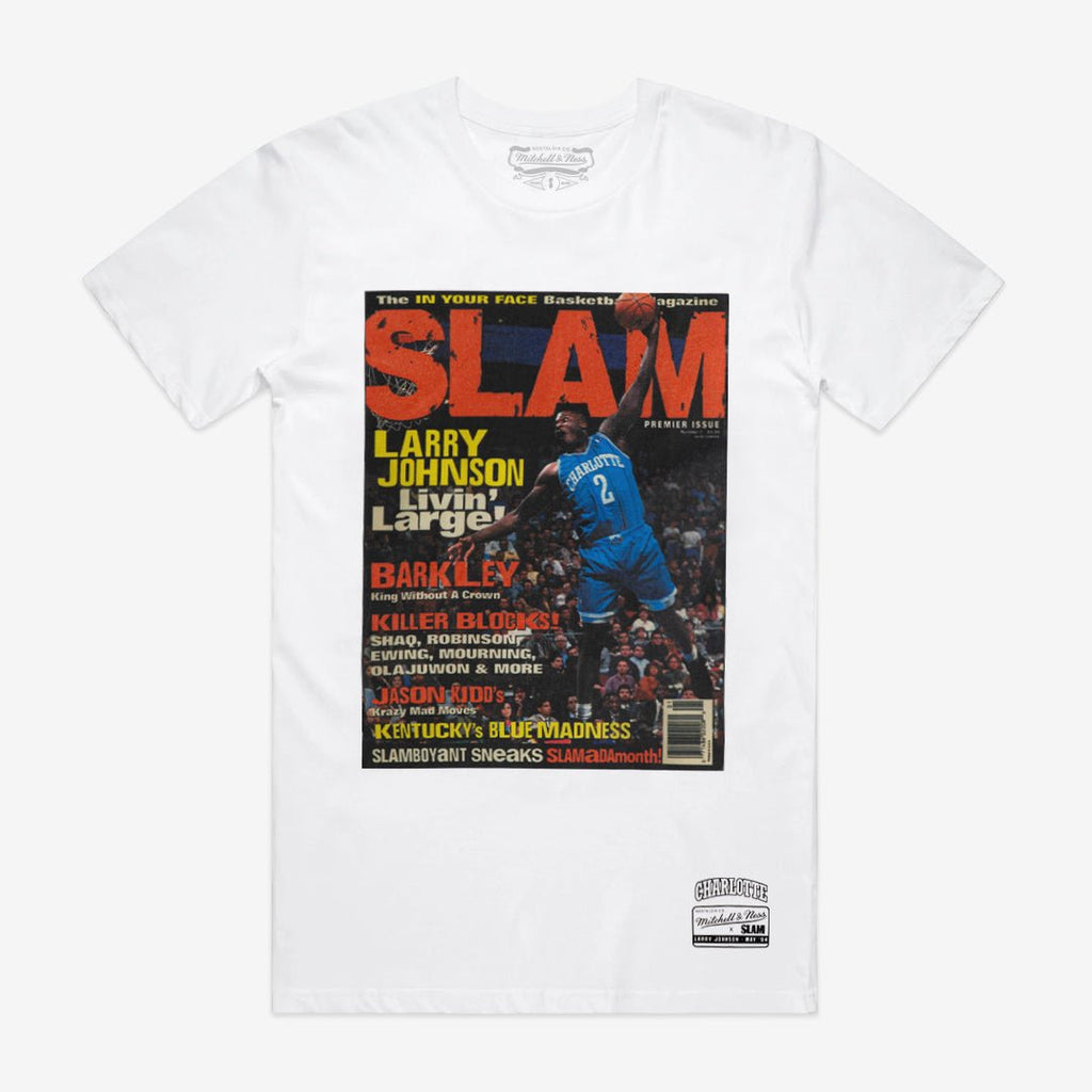 SLAM Cover Tee - Larry Johnson (SLAM 1) Hoodie, Sweatshirt | CoreVibeTees.com (Image 1)