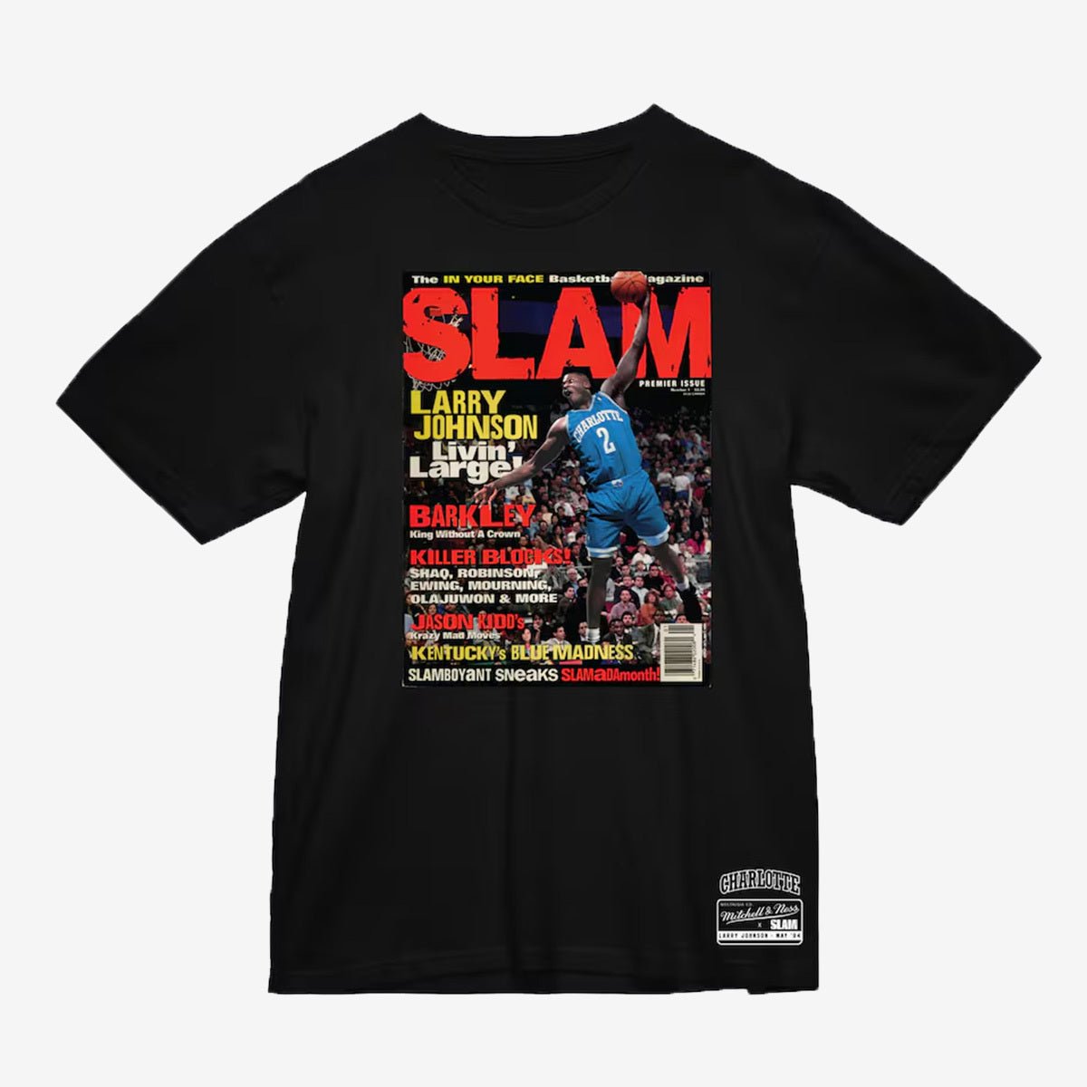 SLAM Cover Tee - Larry Johnson (SLAM 1) Hoodie, Sweatshirt | CoreVibeTees.com (Image 3)