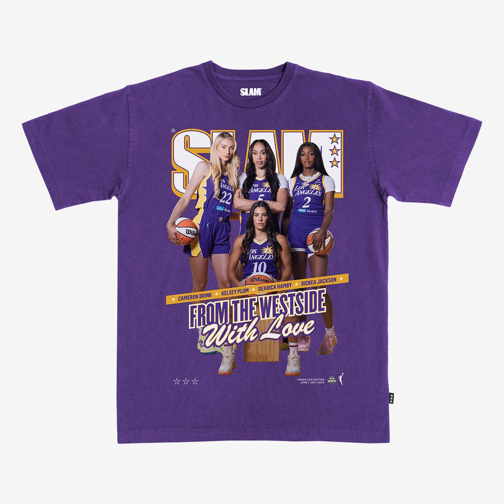 SLAM Cover Tee - Los Angeles Sparks (SLAM 256) Hoodie, Sweatshirt | CoreVibeTees.com (Image 1)