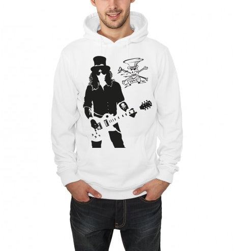 Slash White Hoodie T-Shirts, Sweatshirt | CoreVibeTees.com